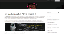 Desktop Screenshot of medium-gratuit.org